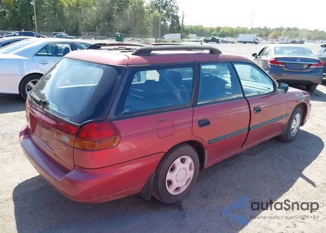 1998 Subaru Legacy L из США, поврежденный, VIN 4S3BK4355W7308296
